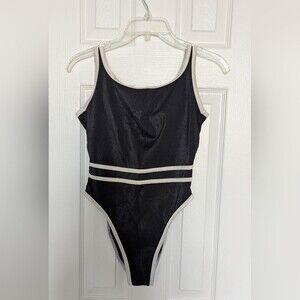 Jantzen Womens Swim/Bathing Suit With High-Cut Legs & Low Open Back